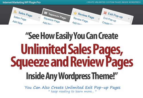 Product picture Internet Marketing Pro - WP Plugin